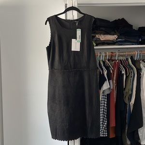 NWT StitchFix Scallop Faux Suede Dress